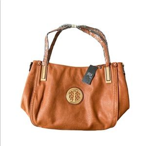 New with tags brown leather purse